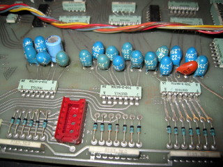 Bad Capacitors On Voice Board