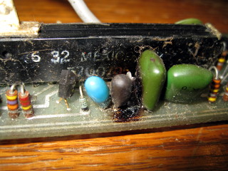 Burnt String Control Board