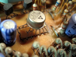 Old Transistor Array In A New Board