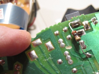 Burnt Current Limiting Resistor