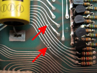 Solder Bridges On PCB