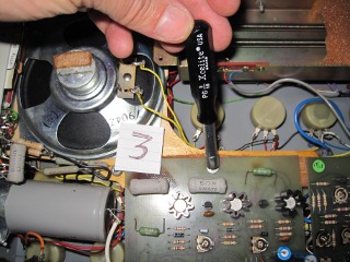 Synthi Power Supply Burn Marks